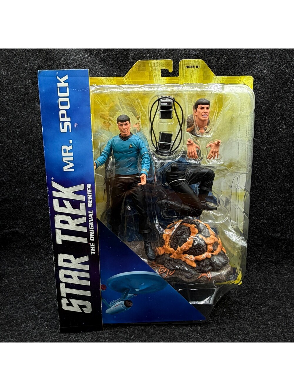 Star Trek TOS MR. SPOCK/HORTA Action Figure Set - 2014 Diamond Select